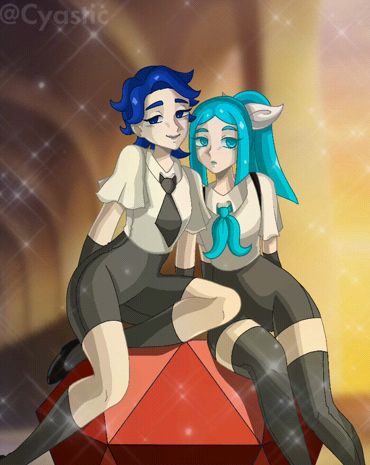 Full shade fullbody - cell and animated (Artfight attack)