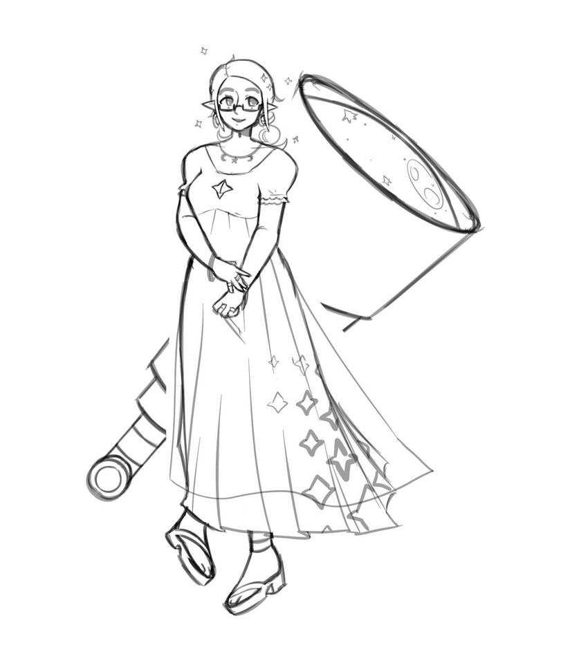 Sketch - fullbody (personal artwork)